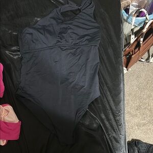 BECCA Black Sleek One-Piece Swimsuit